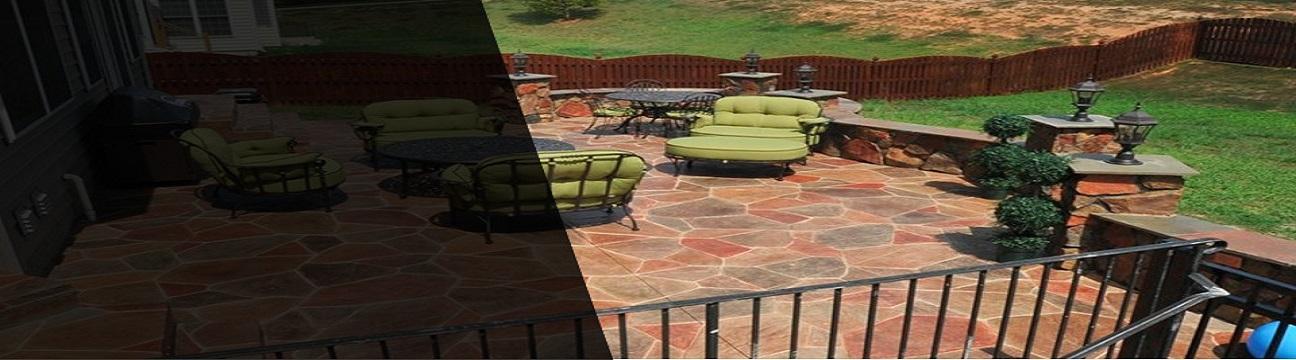Concrete Stamping Staining