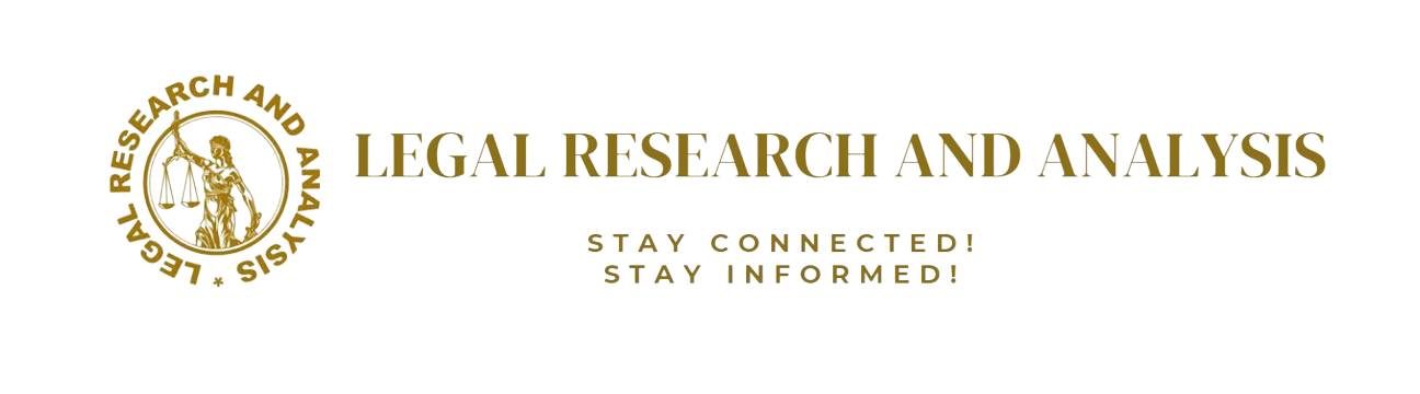Legal Research  Analysis