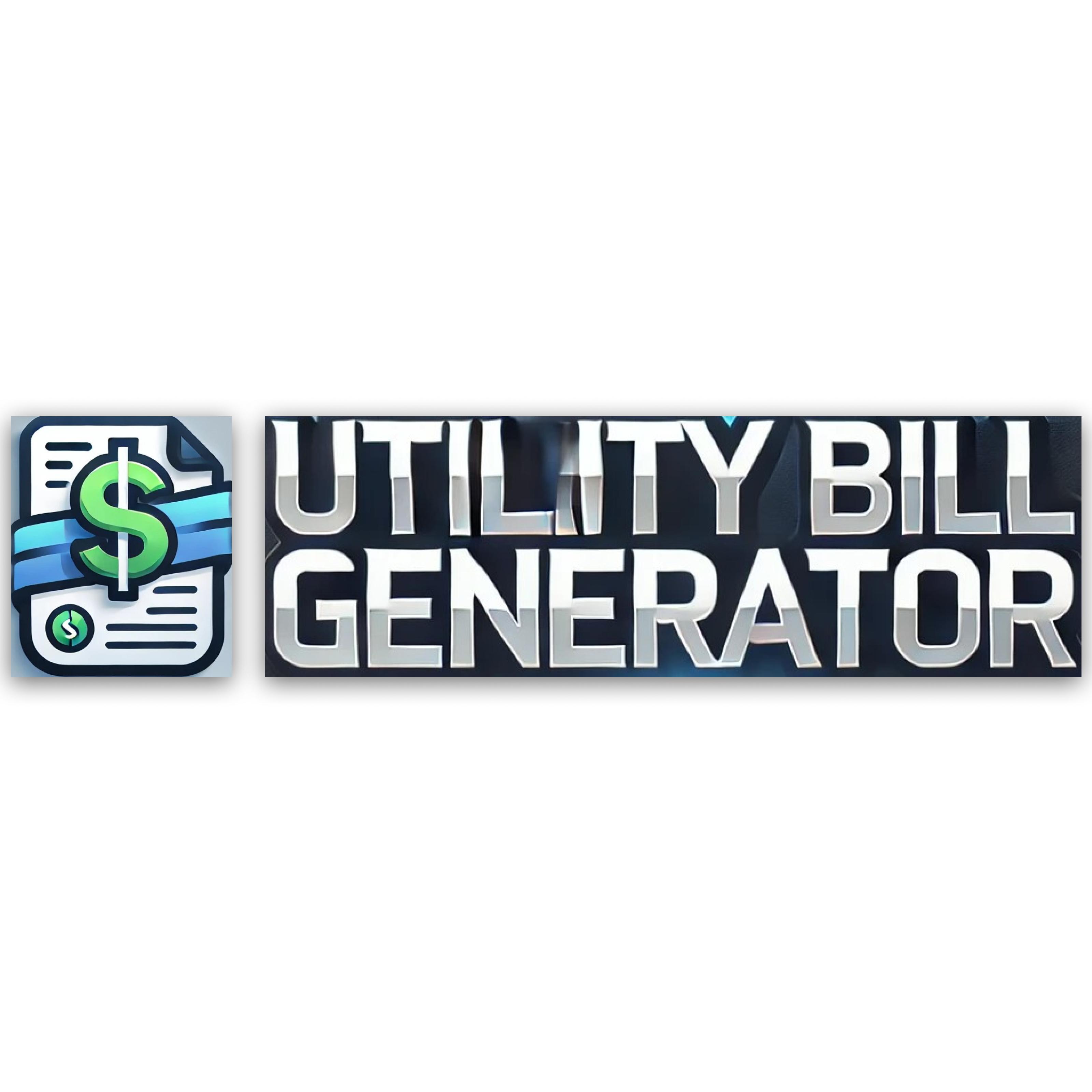 Online Utility Bill Generator
