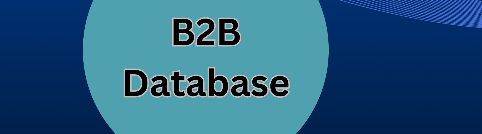 B2B  Database