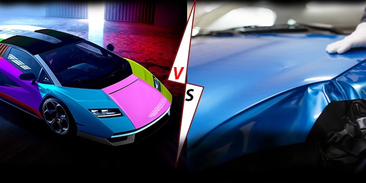 Understand the difference Between Color PPF and Vinyl Wrap