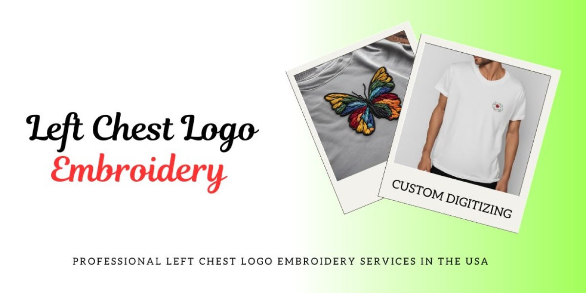 8 Leading Left Chest Logo Digitizing Services in USA