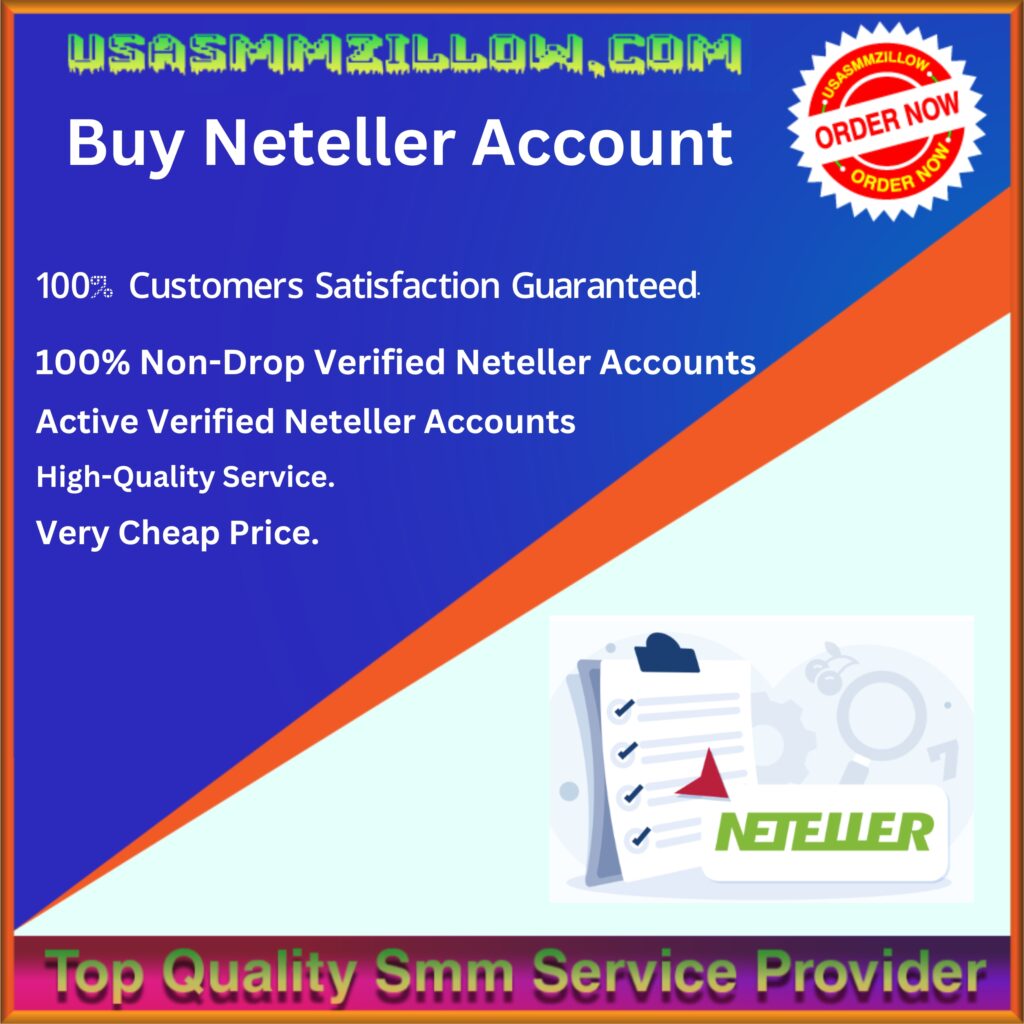 Buy Neteller Account - 100% Verified Secure Gurantee