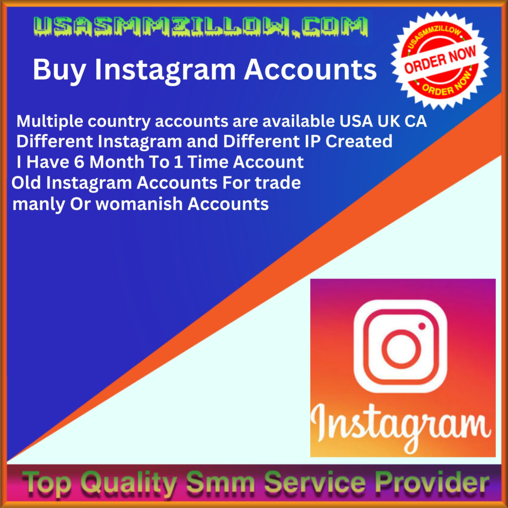 Buy Instagram Accounts - 100% Verified (Personal-Business)