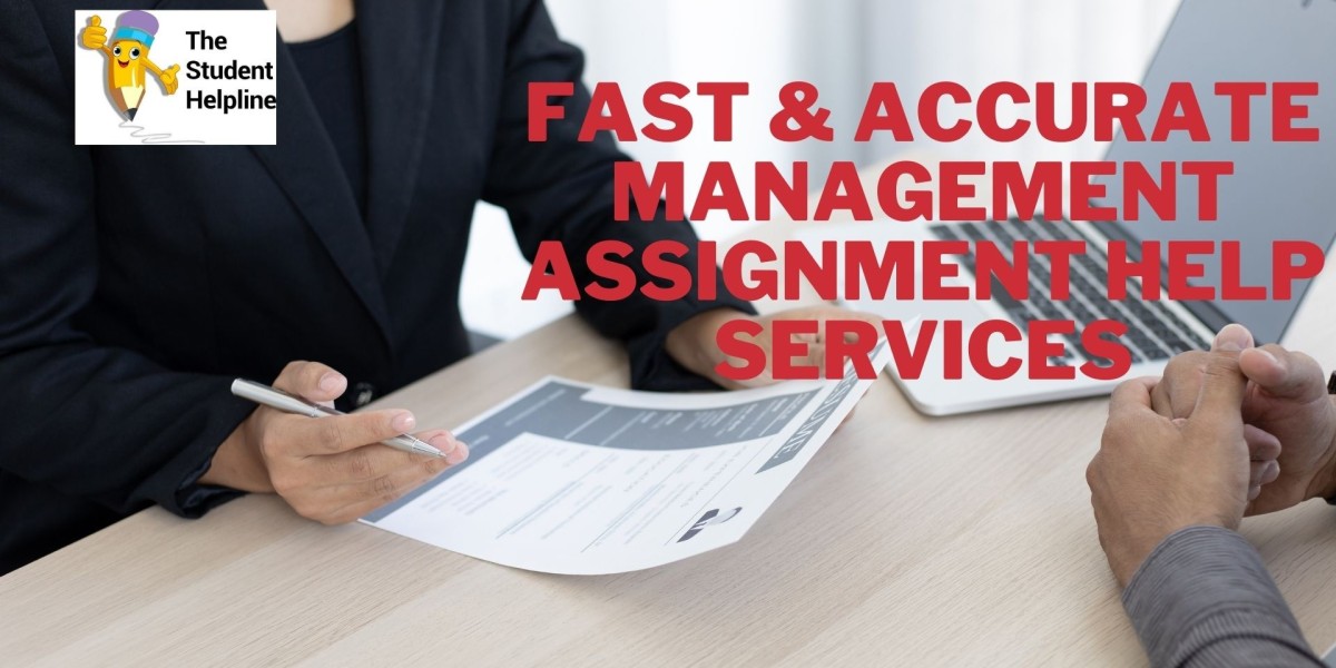 Fast & Accurate Management Assignment Help Services